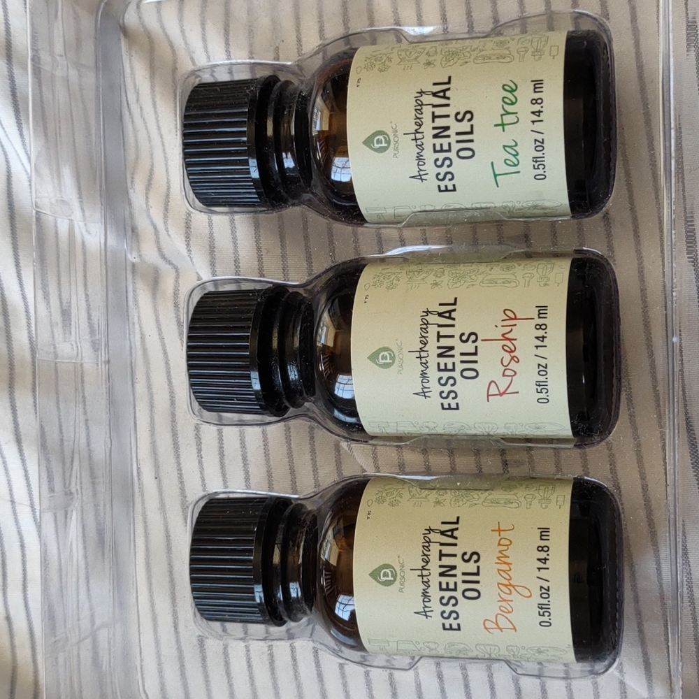 ESSENTIAL OILS (3) Three 0.5 oz bottle's